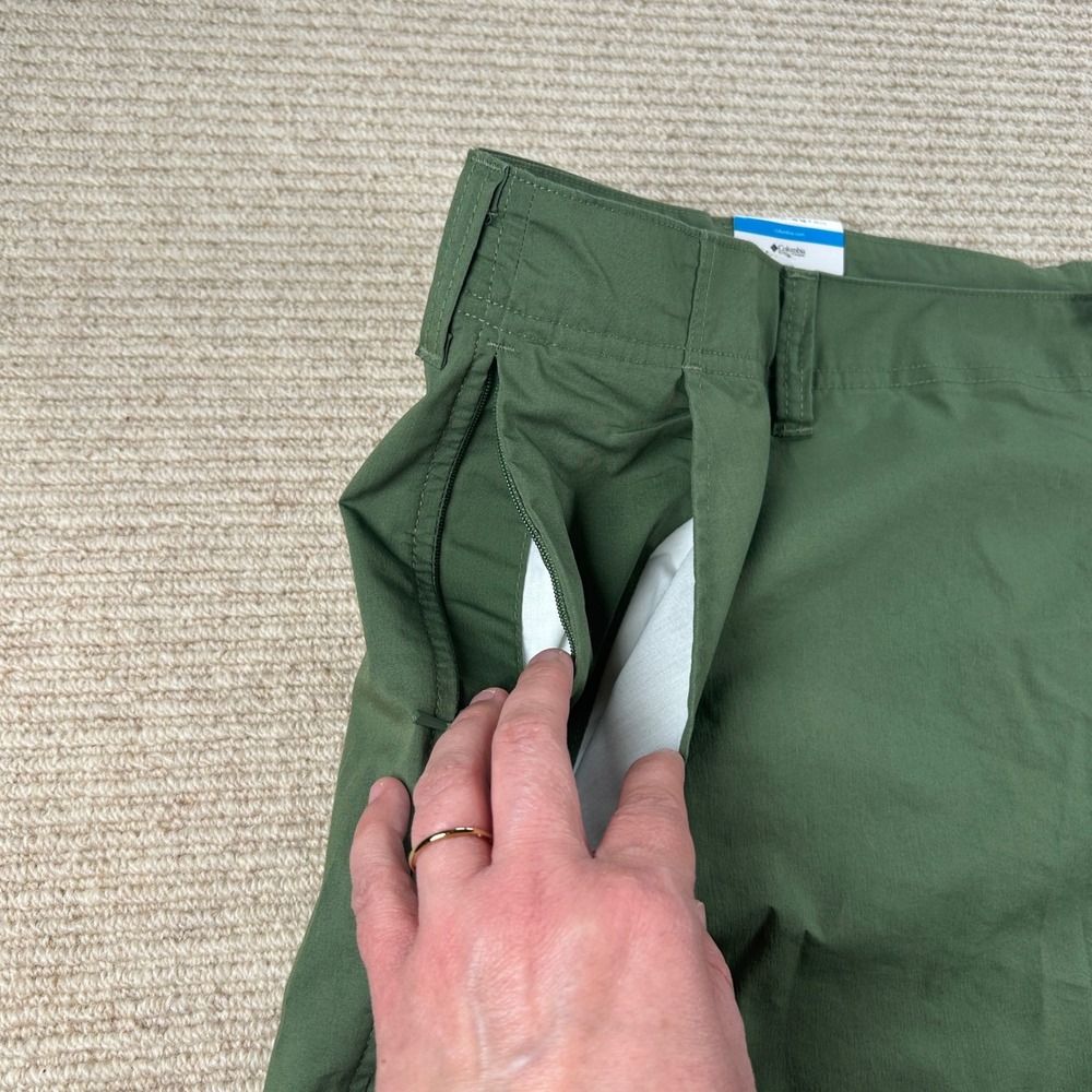 Columbia‎ Pine Canyon Weekend Shorts Mens 42 Green 8" Inseam Gorpcore Hiking NWT - Picture 4 of 13